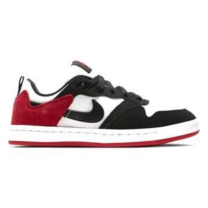 Nike SB Alleyoop GS University Red Sneakers Youth 7Y White Black Red CJ0883-102